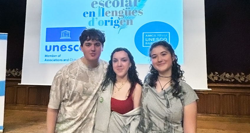 Premiados en el Certamen UNESCO