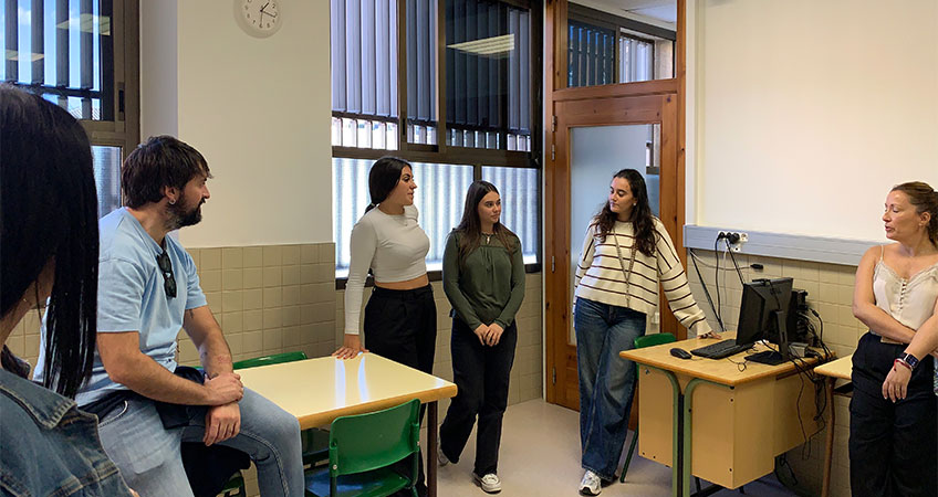 Visita de los Centros Diocesanos de Bizkaia