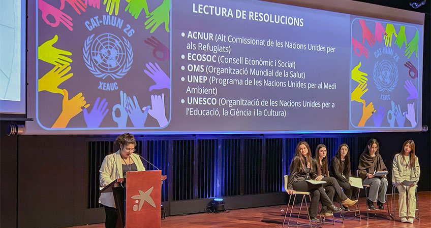Participamos en el CAT-MUN de Naciones Unidas